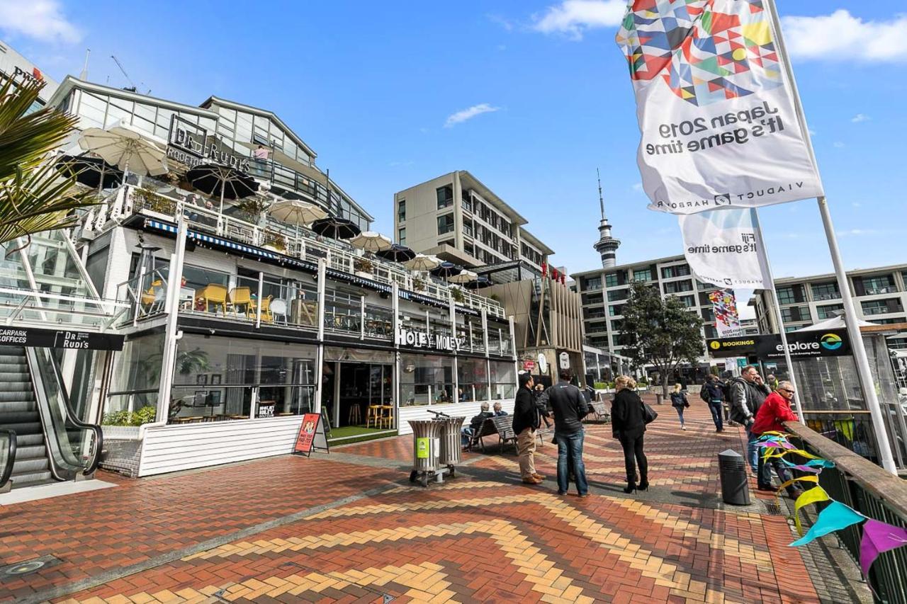 Dazzling Sea Views - Heart Of The Viaduct Apartment Auckland Exterior foto
