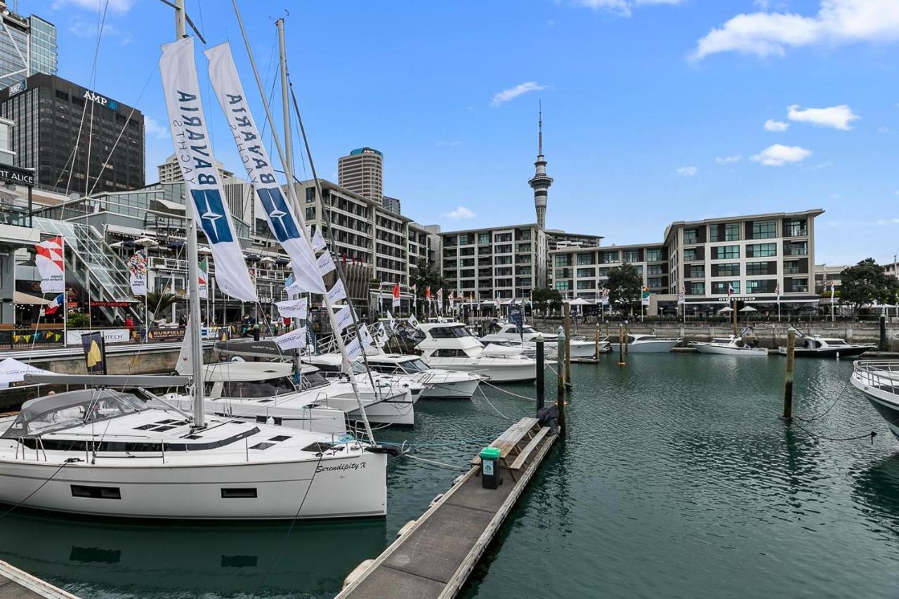 Dazzling Sea Views - Heart Of The Viaduct Apartment Auckland Exterior foto